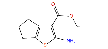 Ethyl 2-amino-5,6-dihydro-4H-cyclopenta[b]thiophene-3-carboxylate